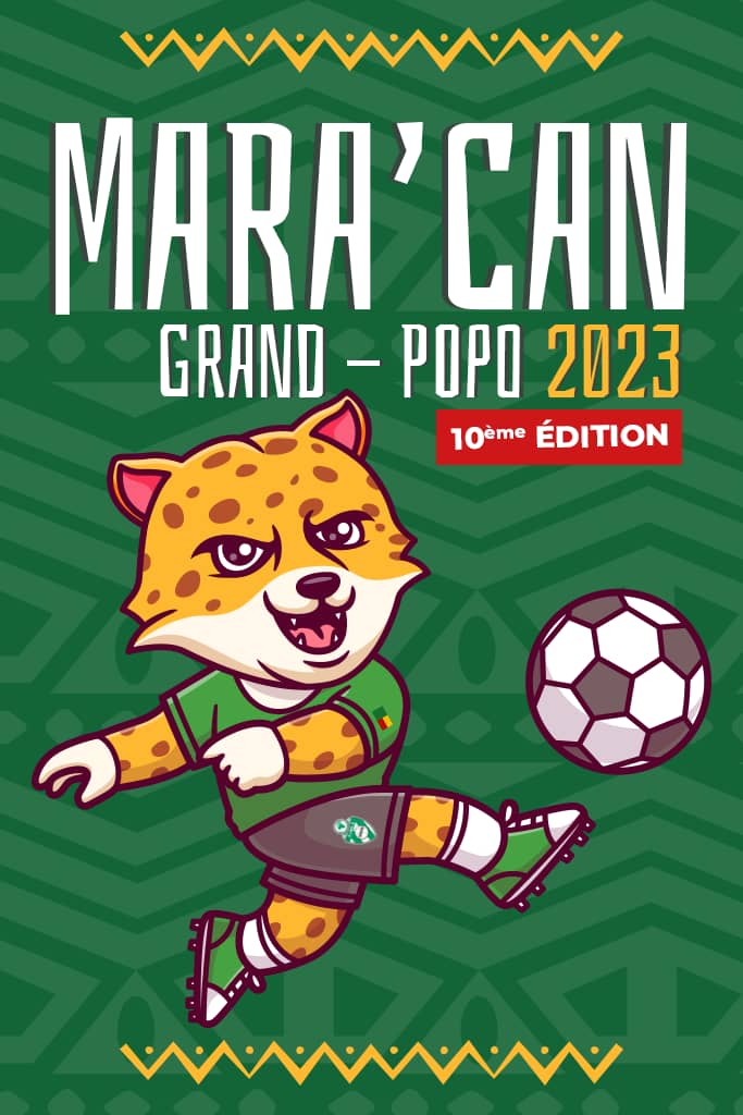 Mascotte officielle Mara’Can Grand-Popo Mara'Can Grand-Popo