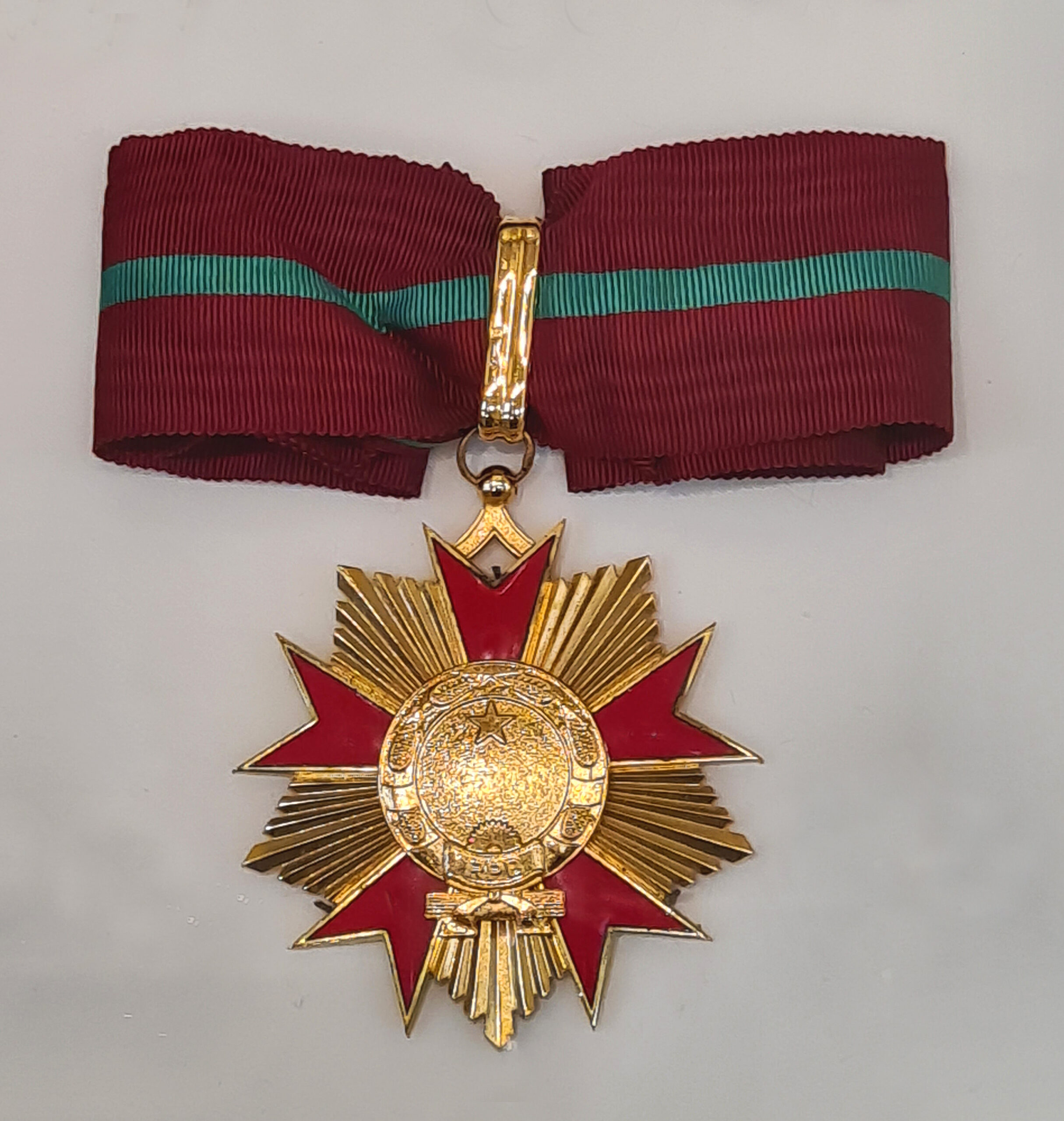 Médaille Ordre De L'Amitié Du Laos - Prix Gouvernement LPDR - XXe Siècle - Objet De Collection
